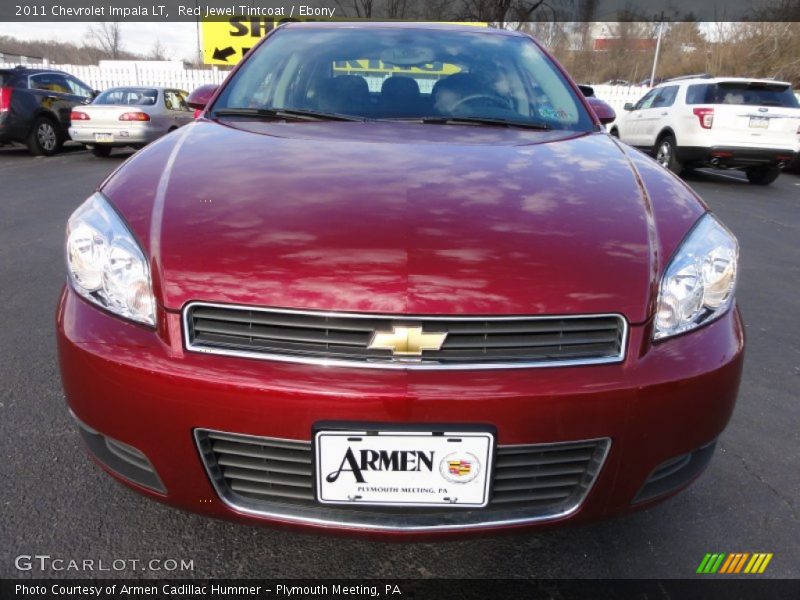 Red Jewel Tintcoat / Ebony 2011 Chevrolet Impala LT