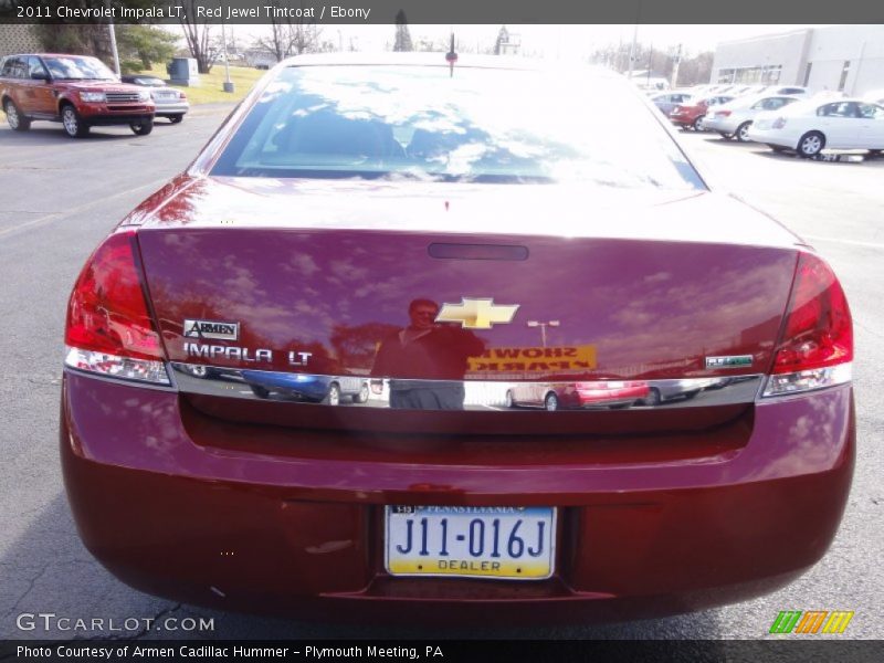 Red Jewel Tintcoat / Ebony 2011 Chevrolet Impala LT