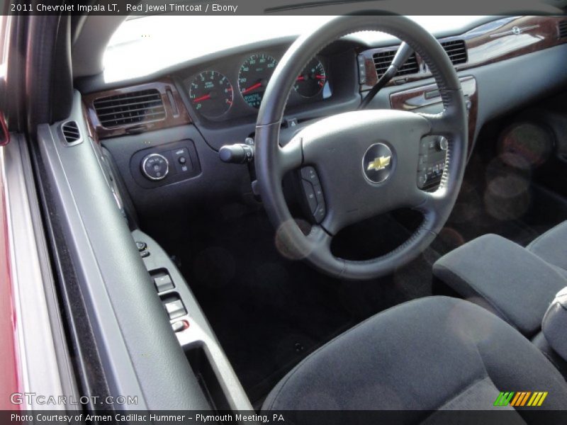 Red Jewel Tintcoat / Ebony 2011 Chevrolet Impala LT