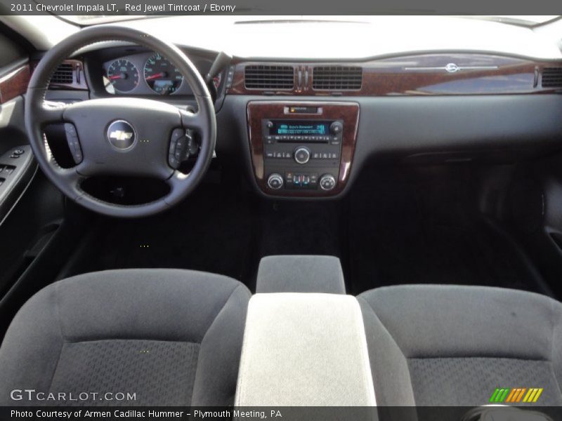 Red Jewel Tintcoat / Ebony 2011 Chevrolet Impala LT