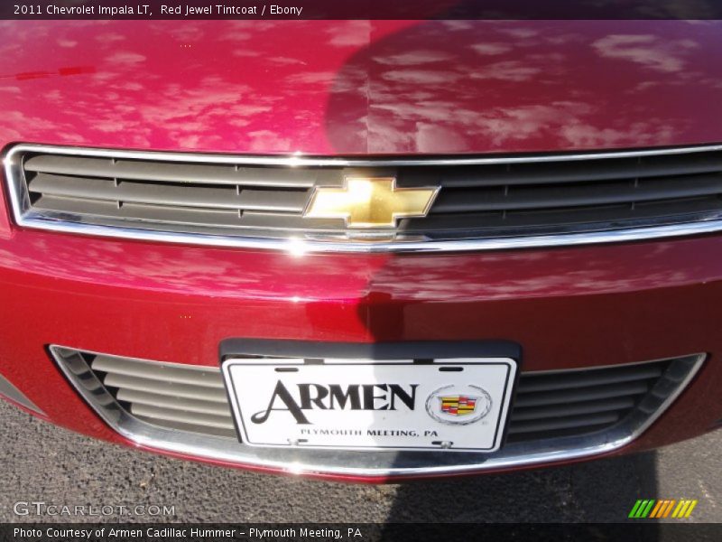 Red Jewel Tintcoat / Ebony 2011 Chevrolet Impala LT