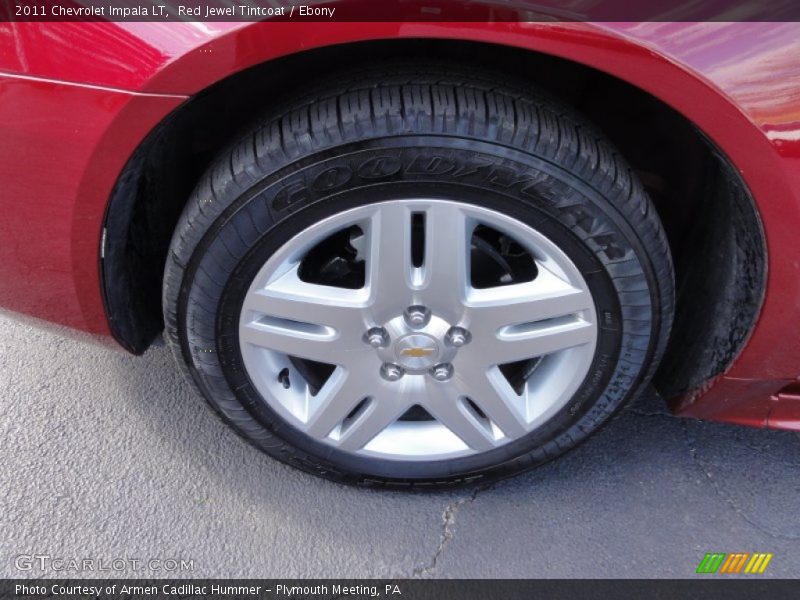 Red Jewel Tintcoat / Ebony 2011 Chevrolet Impala LT