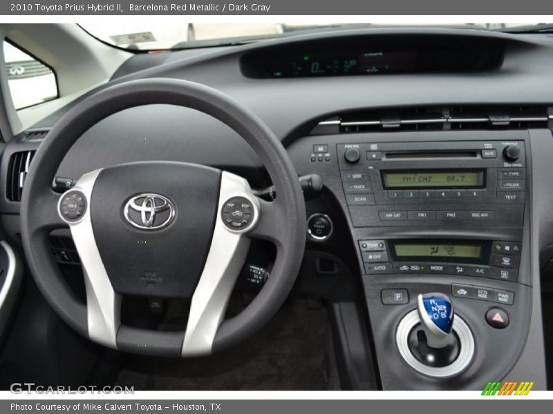 Dashboard of 2010 Prius Hybrid II