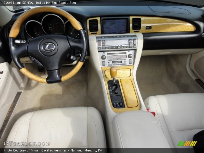 Dashboard of 2004 SC 430