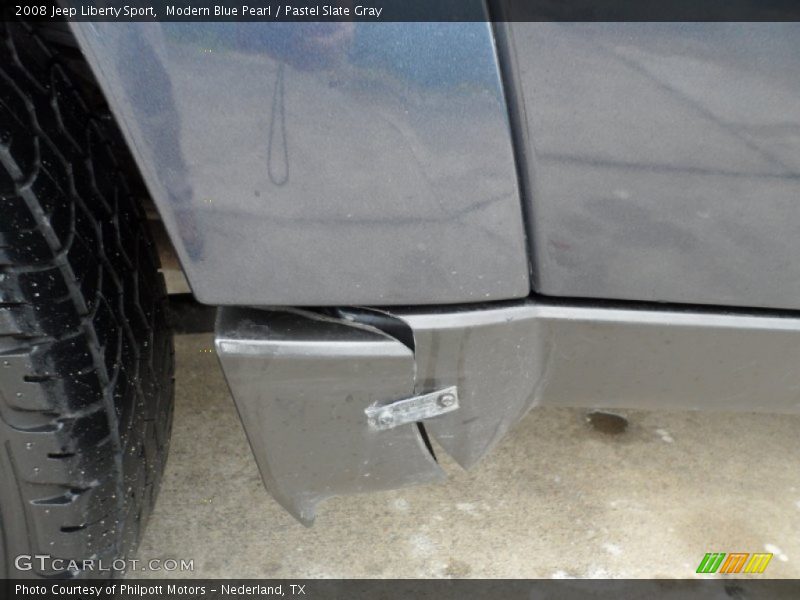 Modern Blue Pearl / Pastel Slate Gray 2008 Jeep Liberty Sport