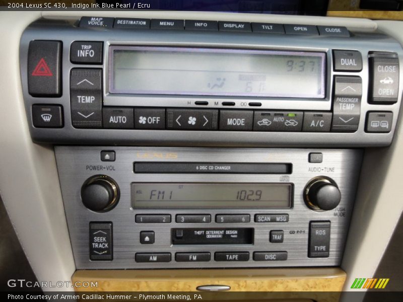 Controls of 2004 SC 430