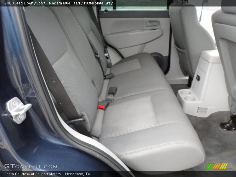 Modern Blue Pearl / Pastel Slate Gray 2008 Jeep Liberty Sport
