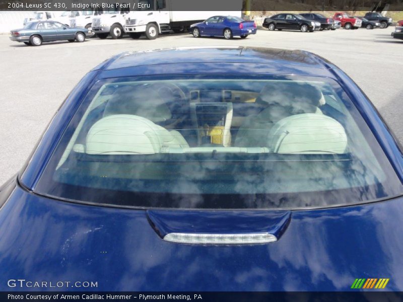 Indigo Ink Blue Pearl / Ecru 2004 Lexus SC 430