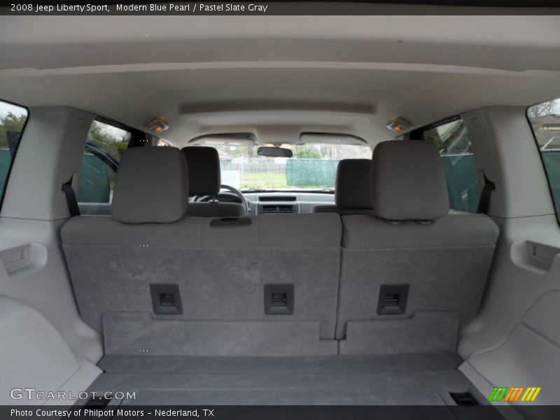 Modern Blue Pearl / Pastel Slate Gray 2008 Jeep Liberty Sport