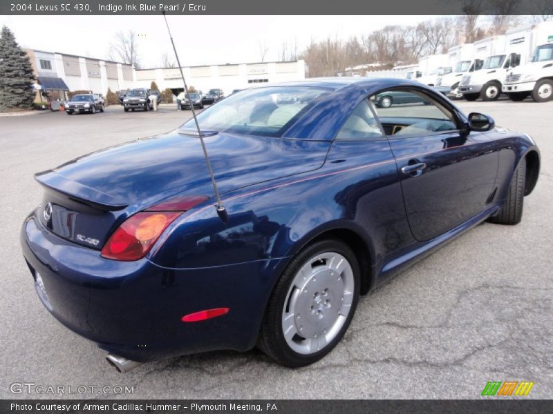 Indigo Ink Blue Pearl / Ecru 2004 Lexus SC 430