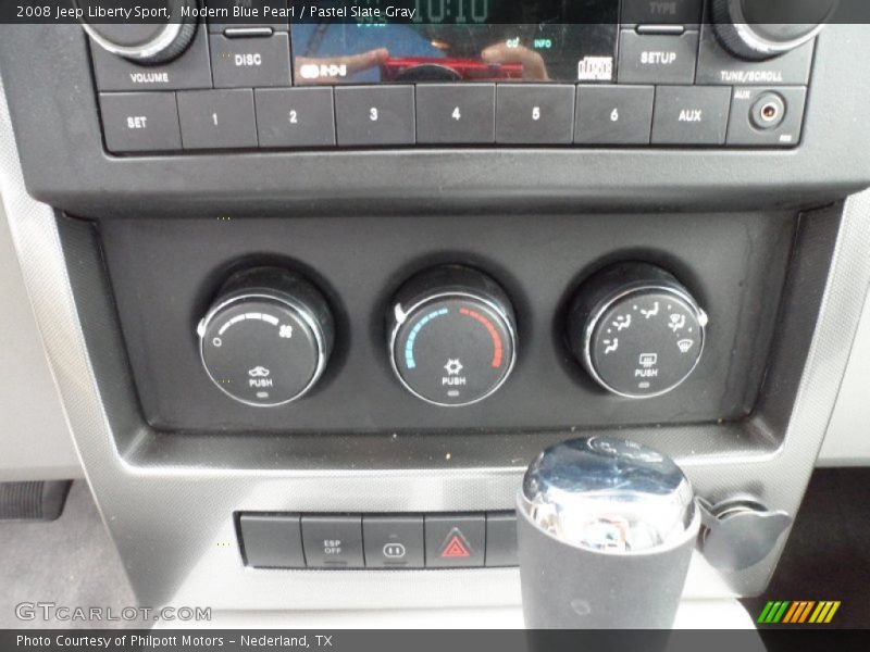 Modern Blue Pearl / Pastel Slate Gray 2008 Jeep Liberty Sport