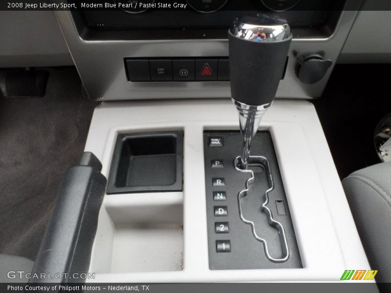 Modern Blue Pearl / Pastel Slate Gray 2008 Jeep Liberty Sport
