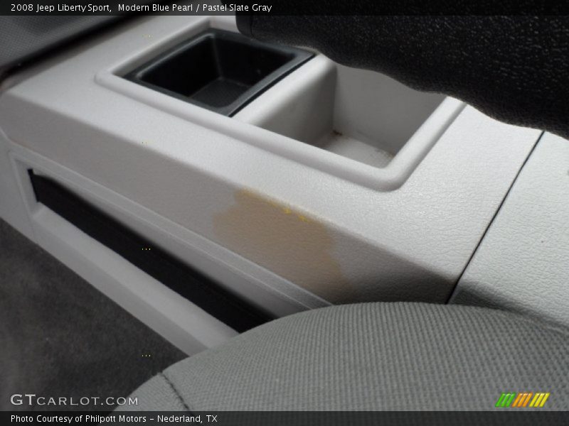 Modern Blue Pearl / Pastel Slate Gray 2008 Jeep Liberty Sport
