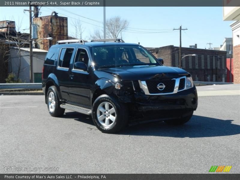 Super Black / Graphite 2011 Nissan Pathfinder S 4x4