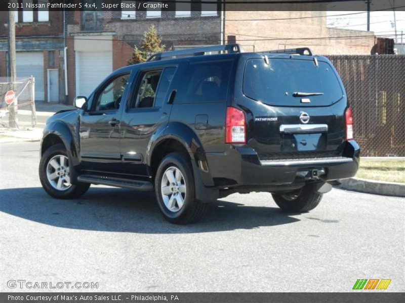 Super Black / Graphite 2011 Nissan Pathfinder S 4x4