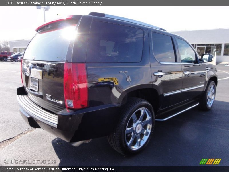 Black Raven / Ebony 2010 Cadillac Escalade Luxury AWD