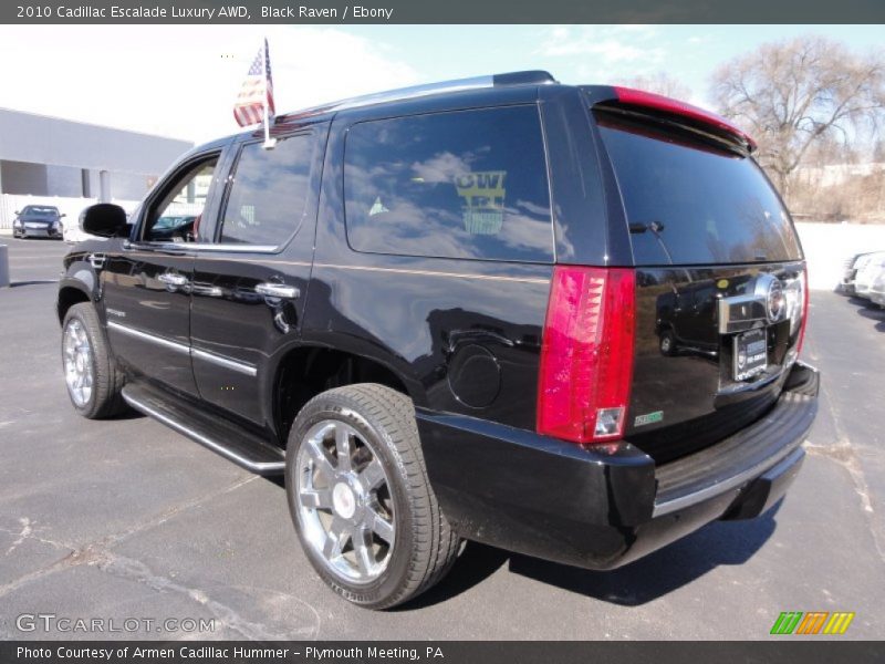 Black Raven / Ebony 2010 Cadillac Escalade Luxury AWD
