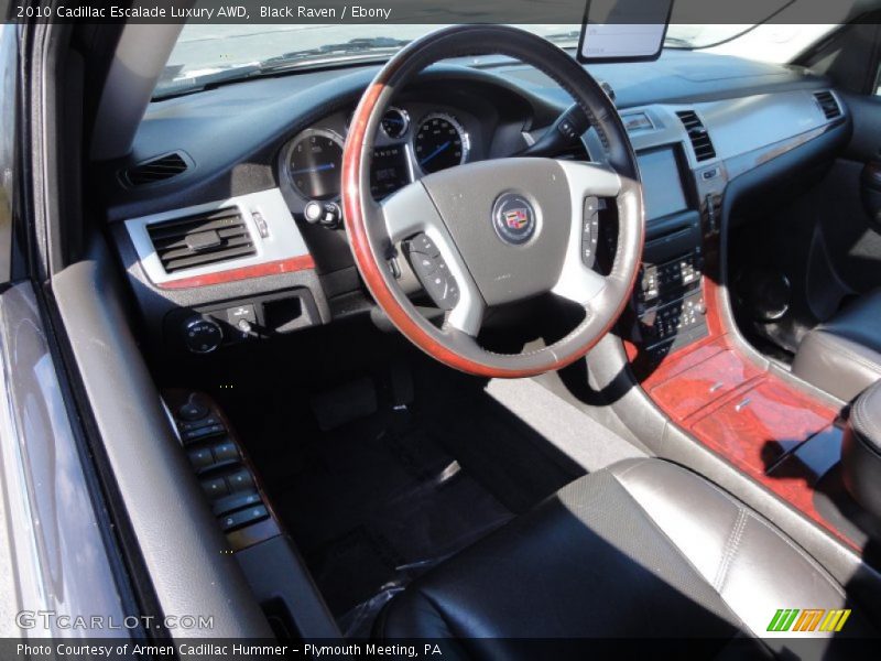Black Raven / Ebony 2010 Cadillac Escalade Luxury AWD