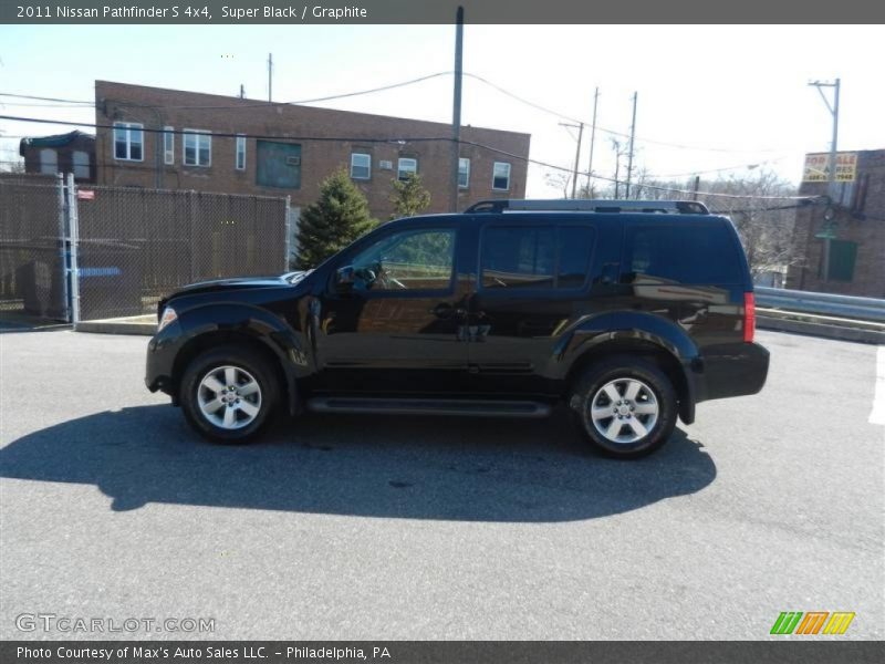 Super Black / Graphite 2011 Nissan Pathfinder S 4x4