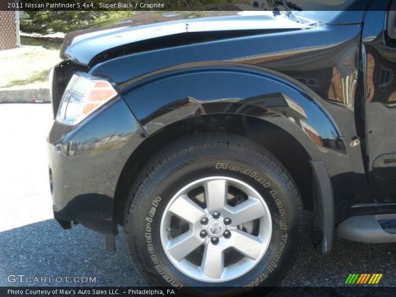 Super Black / Graphite 2011 Nissan Pathfinder S 4x4
