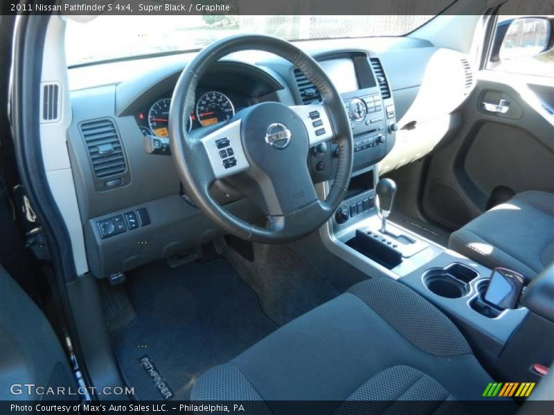 Super Black / Graphite 2011 Nissan Pathfinder S 4x4