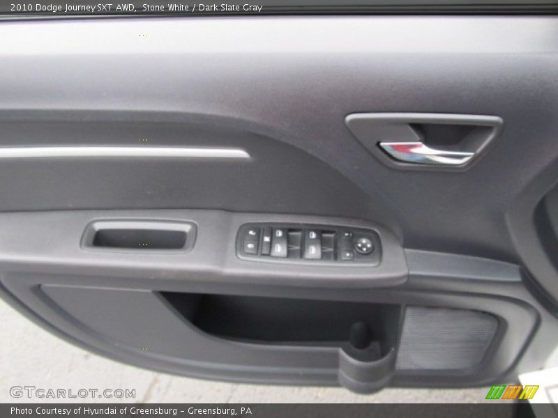 Stone White / Dark Slate Gray 2010 Dodge Journey SXT AWD