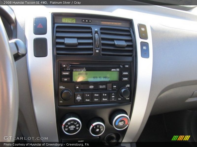 Audio System of 2008 Tucson SE 4WD