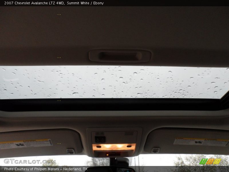 Summit White / Ebony 2007 Chevrolet Avalanche LTZ 4WD