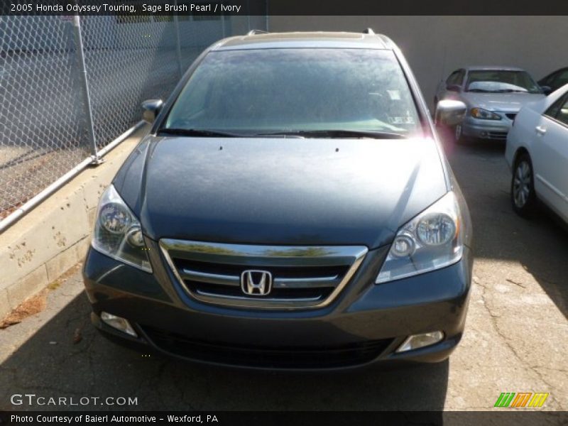 Sage Brush Pearl / Ivory 2005 Honda Odyssey Touring