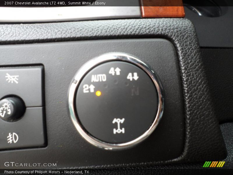 Summit White / Ebony 2007 Chevrolet Avalanche LTZ 4WD