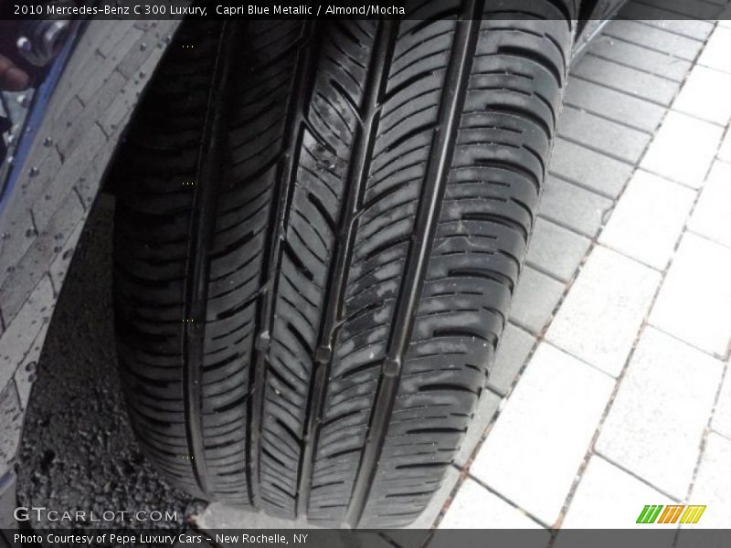 Capri Blue Metallic / Almond/Mocha 2010 Mercedes-Benz C 300 Luxury