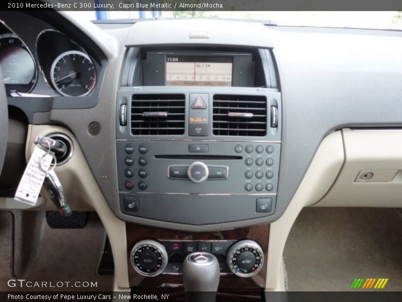 Capri Blue Metallic / Almond/Mocha 2010 Mercedes-Benz C 300 Luxury