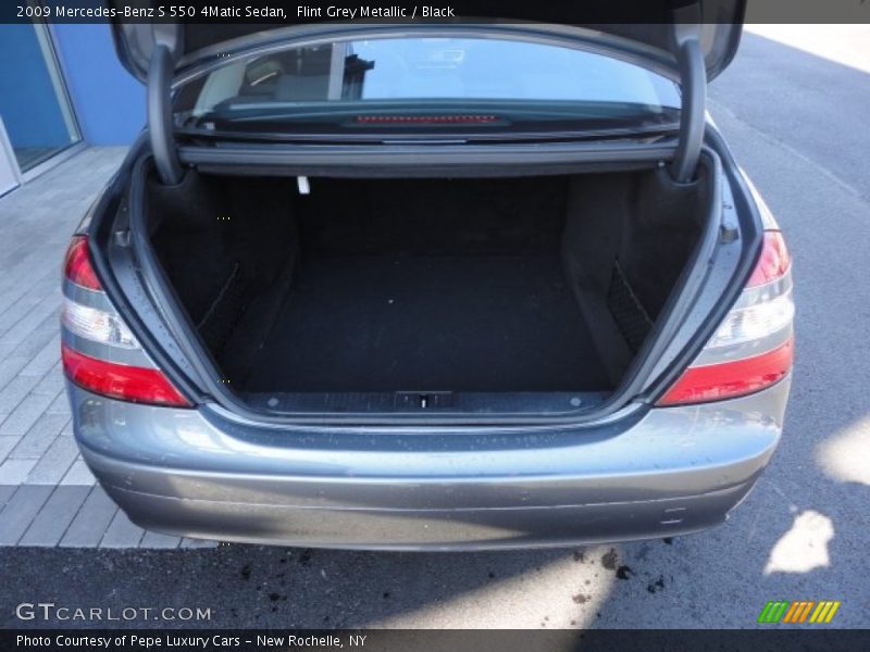 Flint Grey Metallic / Black 2009 Mercedes-Benz S 550 4Matic Sedan