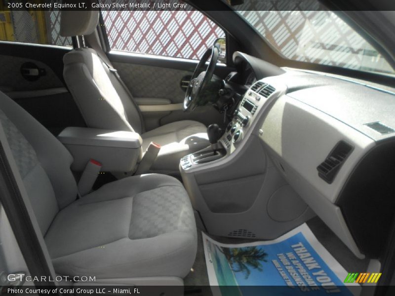 Galaxy Silver Metallic / Light Gray 2005 Chevrolet Equinox LT