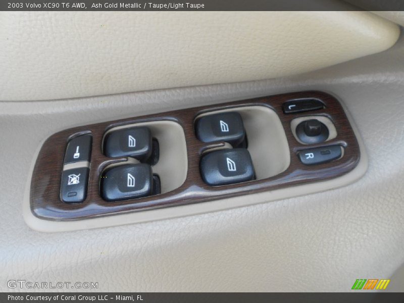 Ash Gold Metallic / Taupe/Light Taupe 2003 Volvo XC90 T6 AWD