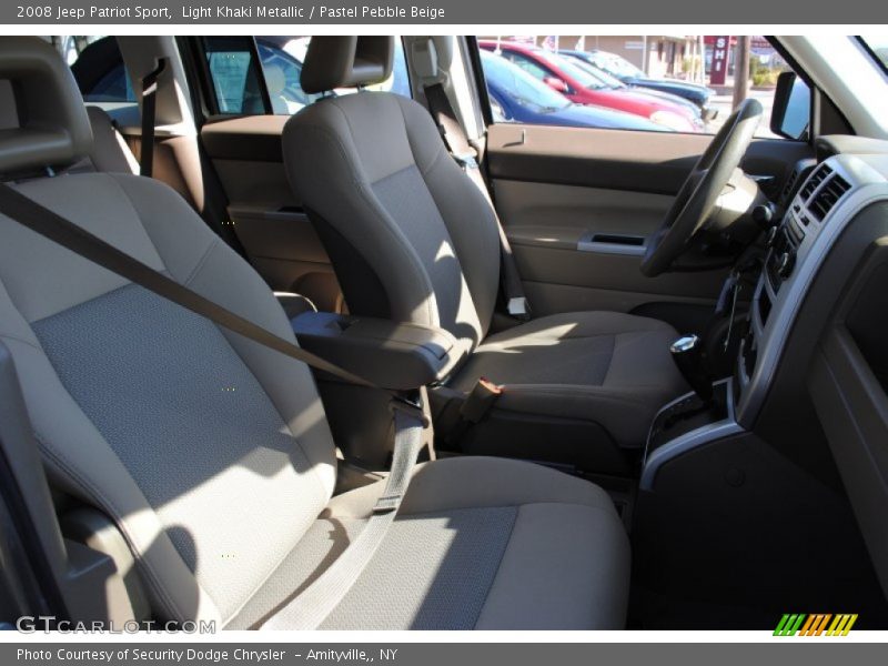 Light Khaki Metallic / Pastel Pebble Beige 2008 Jeep Patriot Sport