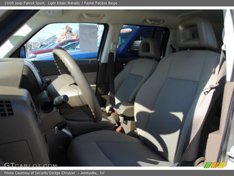 Light Khaki Metallic / Pastel Pebble Beige 2008 Jeep Patriot Sport