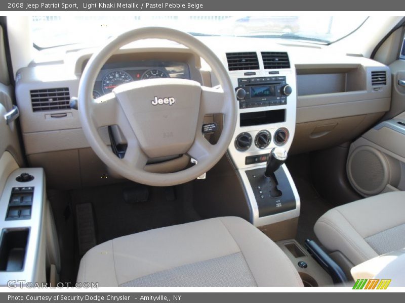 Light Khaki Metallic / Pastel Pebble Beige 2008 Jeep Patriot Sport