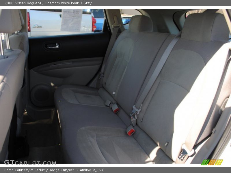 Phantom White Pearl / Gray 2008 Nissan Rogue SL