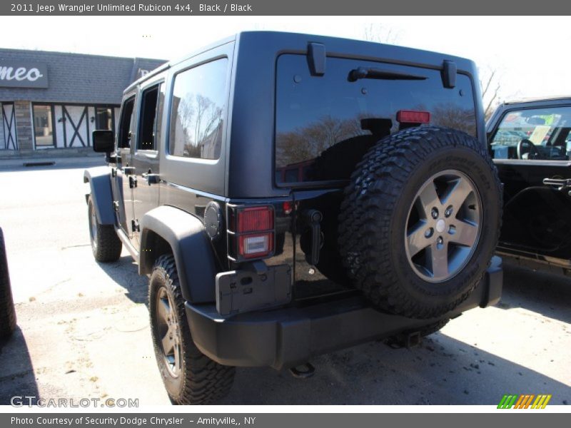 Black / Black 2011 Jeep Wrangler Unlimited Rubicon 4x4