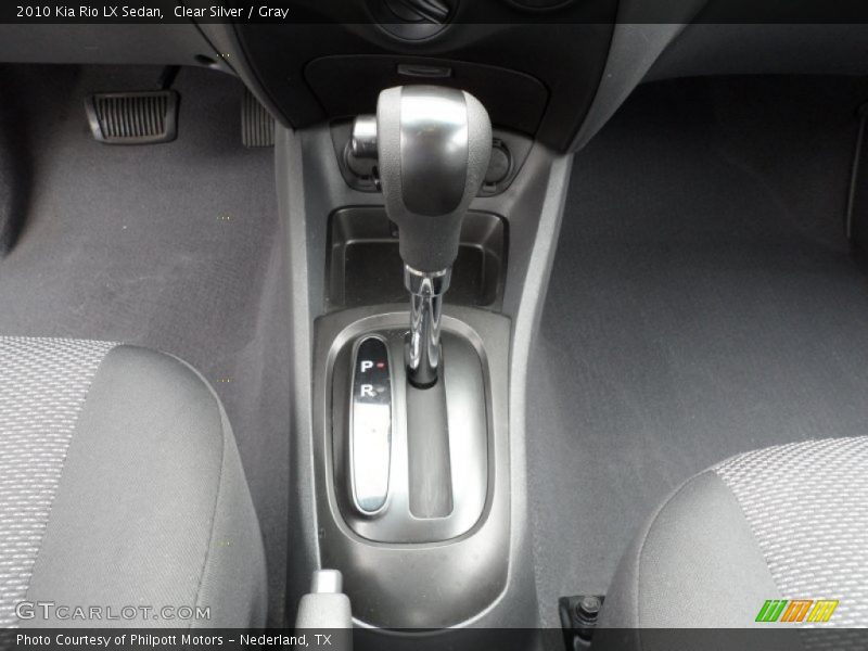 Clear Silver / Gray 2010 Kia Rio LX Sedan