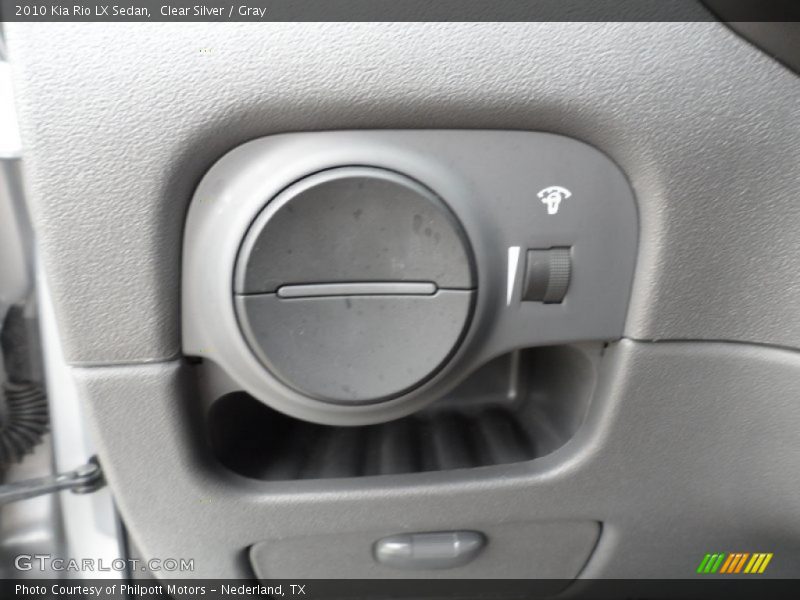 Clear Silver / Gray 2010 Kia Rio LX Sedan