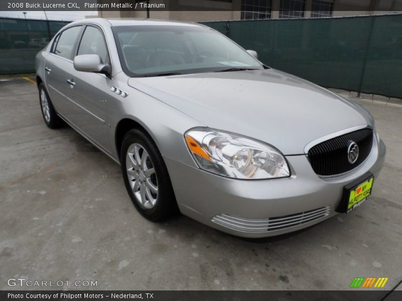 Platinum Metallic / Titanium 2008 Buick Lucerne CXL