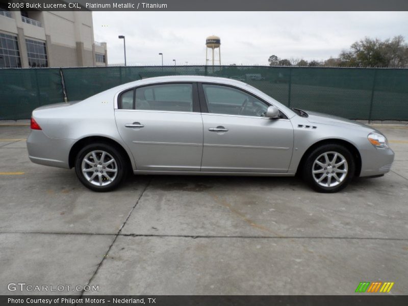 Platinum Metallic / Titanium 2008 Buick Lucerne CXL