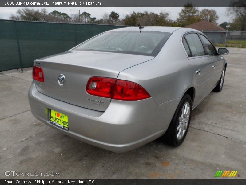Platinum Metallic / Titanium 2008 Buick Lucerne CXL
