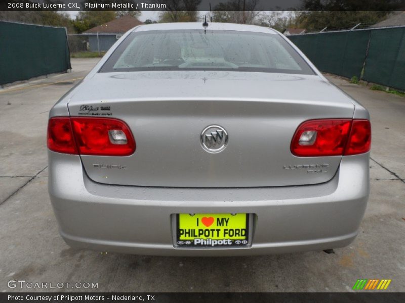 Platinum Metallic / Titanium 2008 Buick Lucerne CXL
