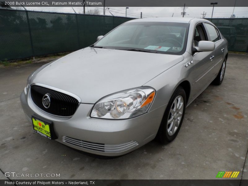 Platinum Metallic / Titanium 2008 Buick Lucerne CXL