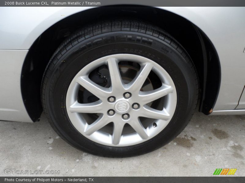 Platinum Metallic / Titanium 2008 Buick Lucerne CXL