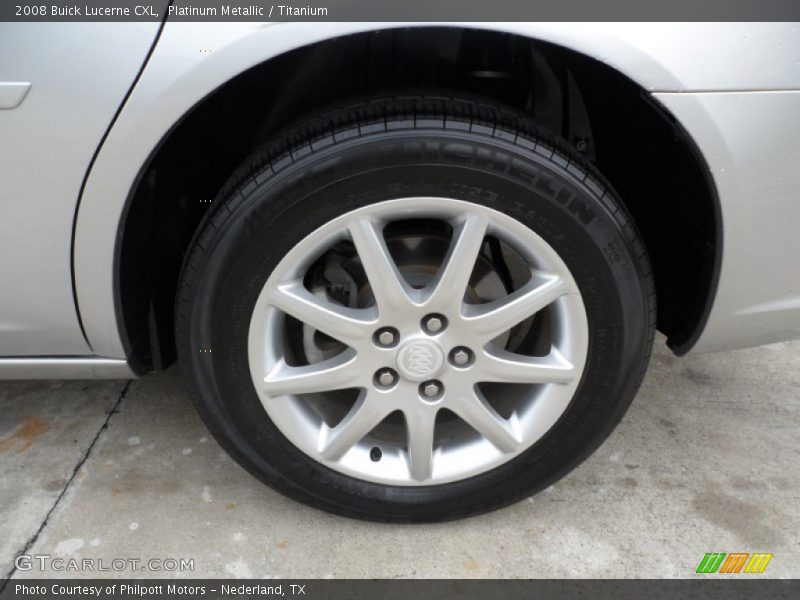 Platinum Metallic / Titanium 2008 Buick Lucerne CXL