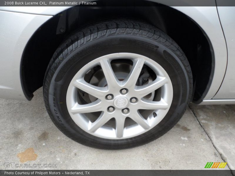 Platinum Metallic / Titanium 2008 Buick Lucerne CXL
